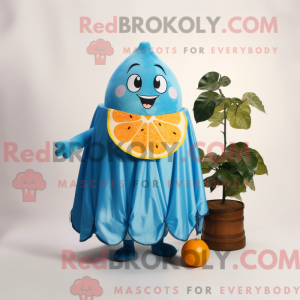 Blue Grapefruit mascot...