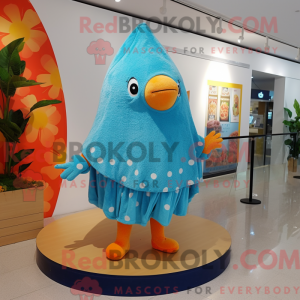 Blue Grapefruit mascot...