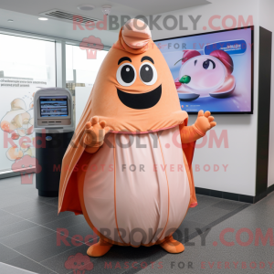 Peach Gyro Maskottchen...