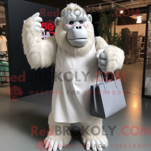 White Gorilla mascot...