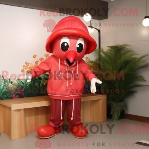 Máscara de polvo vermelho...