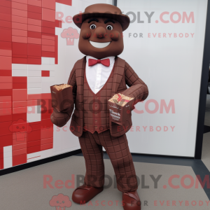 Red Chocolate Bars maskot...