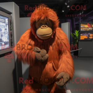 Orang-Utan-Maskottchen-Kost...