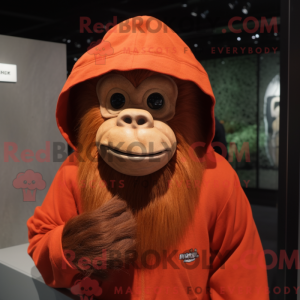 Orangutan mascot costume...