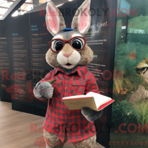 Wild Rabbit mascot costume...