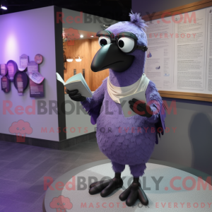 Lavender Crow Maskottchen...