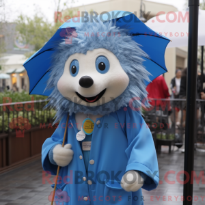 Blue Hedgehog maskot...