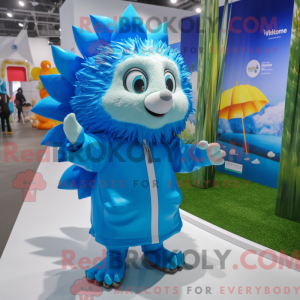 Blue Hedgehog maskot...