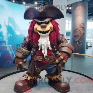 Figura de máscara de pirata...