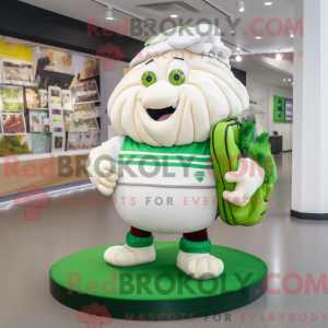 White Cabbage mascot...