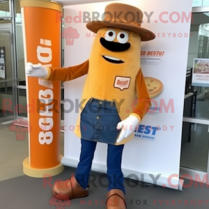 Rust Bagels mascot costume...