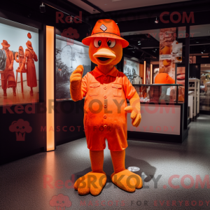 Maskottchenkostüm Orange...