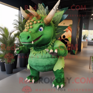 Groen Triceratops...