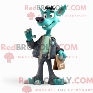 Postava maskota Teal Okapi...