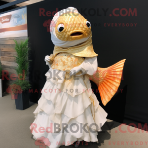 Postava maskota Gold Fish...