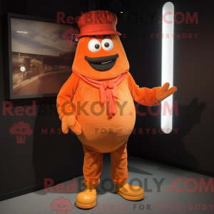Orange Spaghetti maskot...