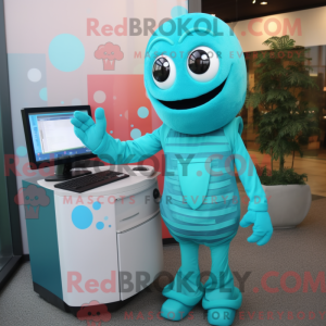 Turkis computer maskot...