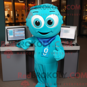 Turkis computer maskot...