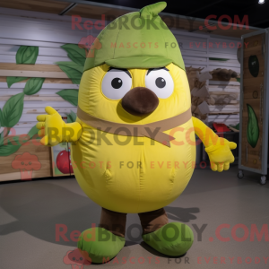 Maskottchenkostüm Olive...