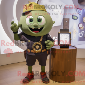 Figura de máscara Olive...