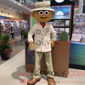 Tan Doctor mascottekostuum...