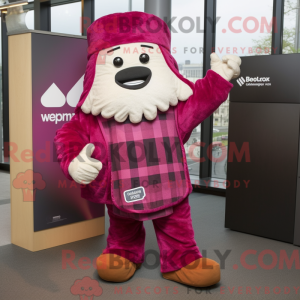 Magenta Chief mascot...