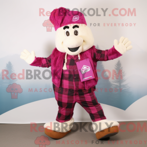Magenta Chief Maskottchen...