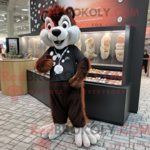 Rust Skunk maskot kostume...