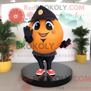 Black Grapefruit mascot...