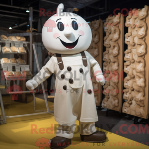 White Chocolate Bars maskot...