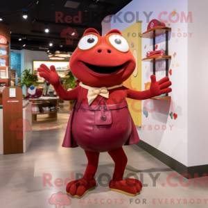 Maroon Frog...