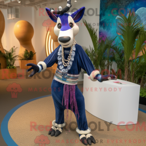 Figura de máscara de ocapi...