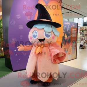 Peach Witch S Hat mascot...