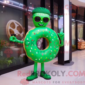 Postava maskota Green Donut...