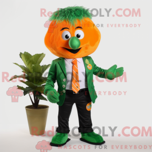 Forest Green Orange mascot...