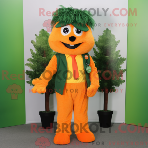 Costume de mascotte orange...