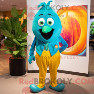 Turquoise Mango mascot...