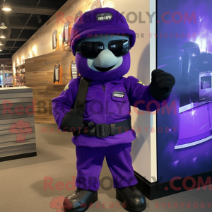 Lilla Commando maskot...