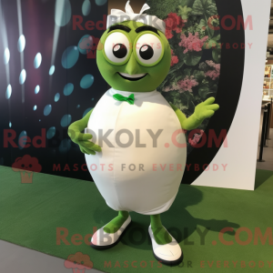 Olive Rugby Ball mascot...
