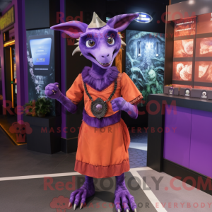 Lilla Chupacabra maskot...