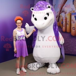 Lavender Ermine mascot...