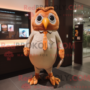 Figura de máscara de coruja...