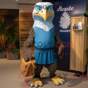 Blue Haast S Eagle-maskot...