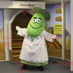 Cucumber mascot costume...