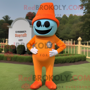 Orange Graveyard maskot...