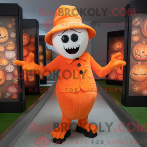 Orange Graveyard mascot...