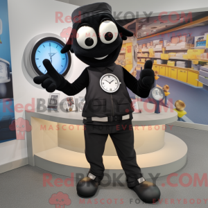 Disfraz de mascota de reloj...