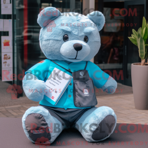 Disfraz de mascota Cyan...