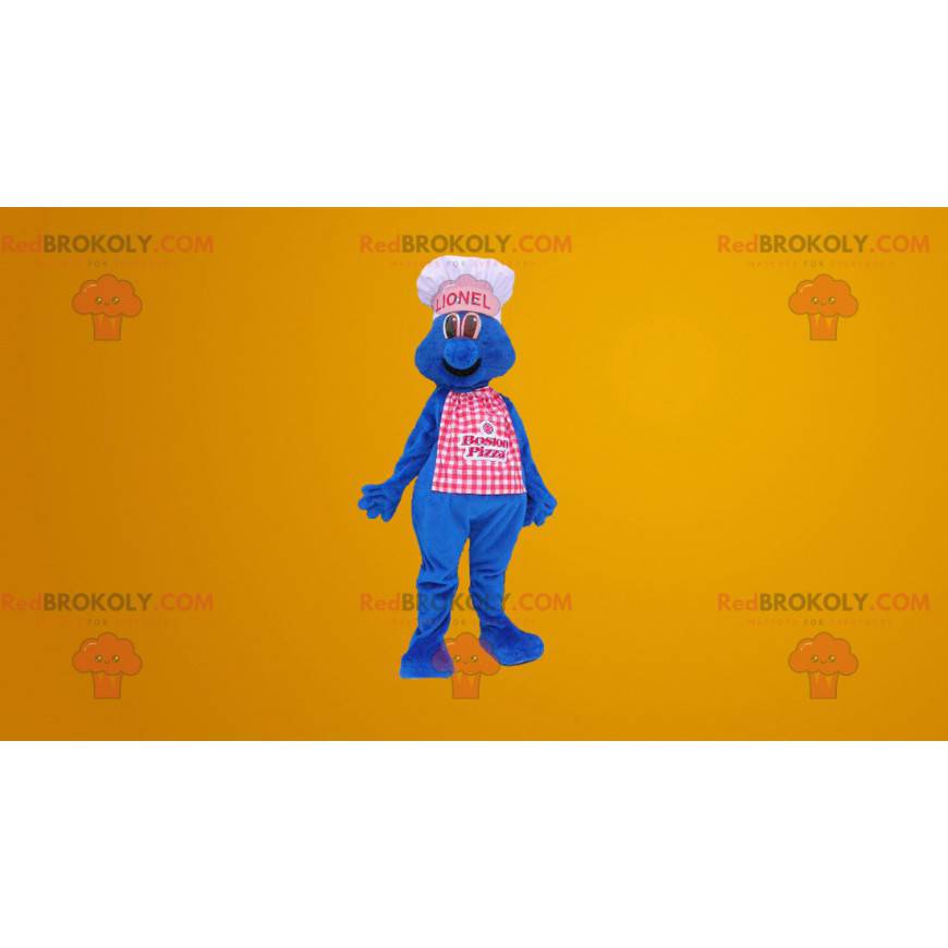 Blue Chef Chef Maskottchen - Redbrokoly.com