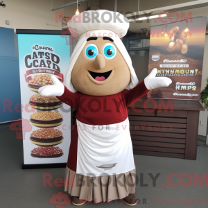 Brown Clam Chowder mascot...